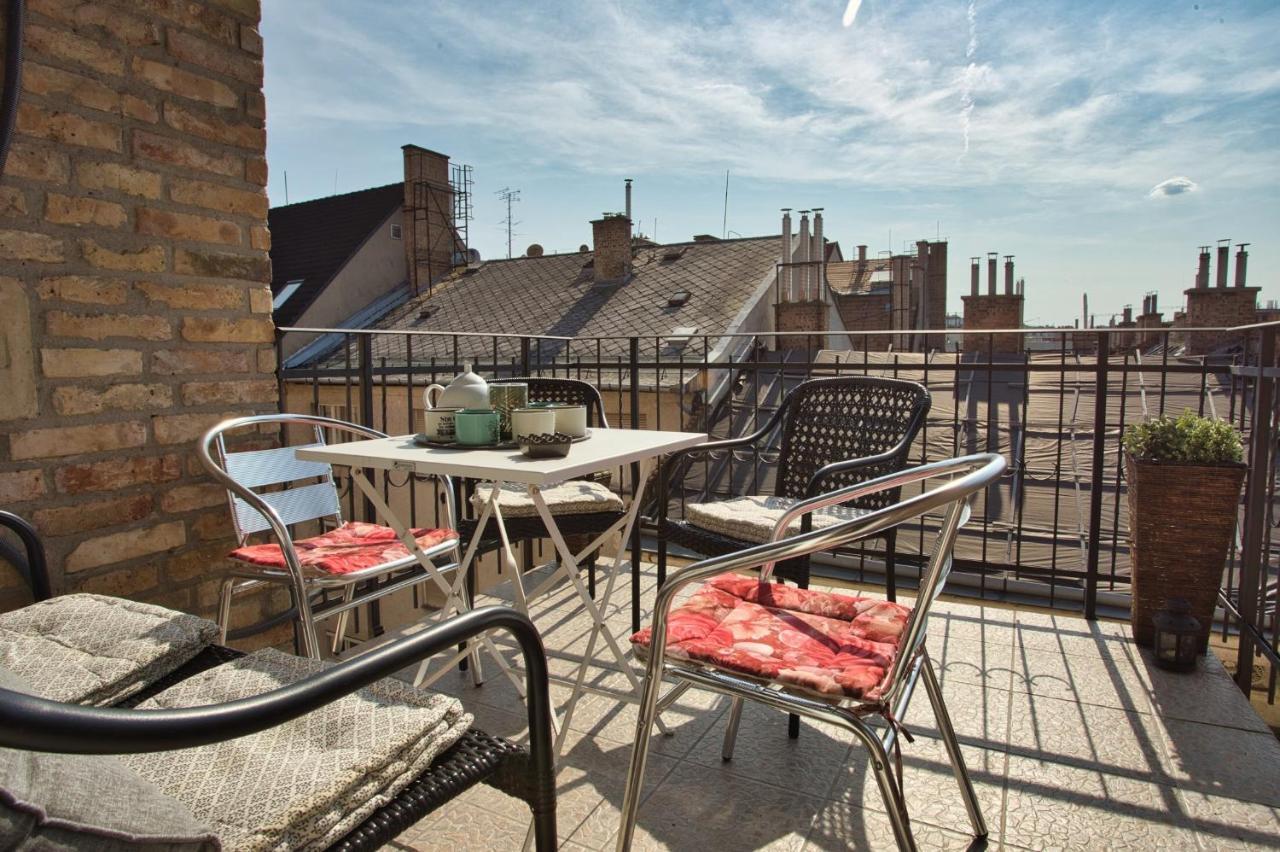 Terrace Apartment Sky Lounge Budapest Esterno foto